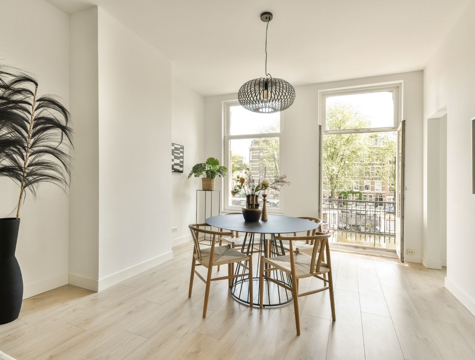 What is included in exterior window washing?